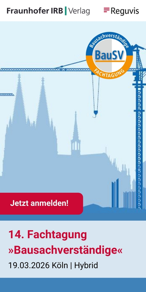 Banner BauSV Fachtagung