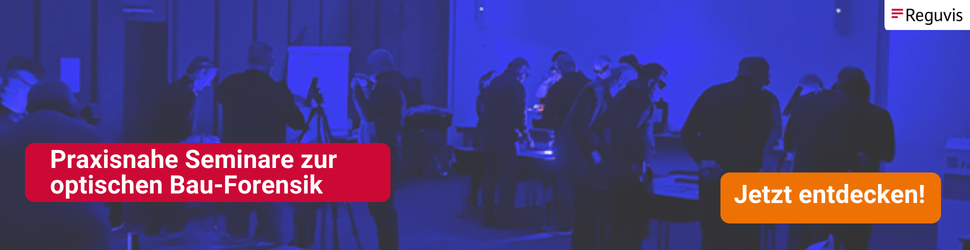 Optische Bau-Forensik - Banner zur Landingpage