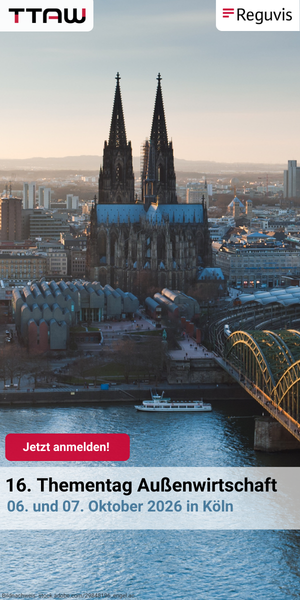 Banner Thementag Außenwirtschaft